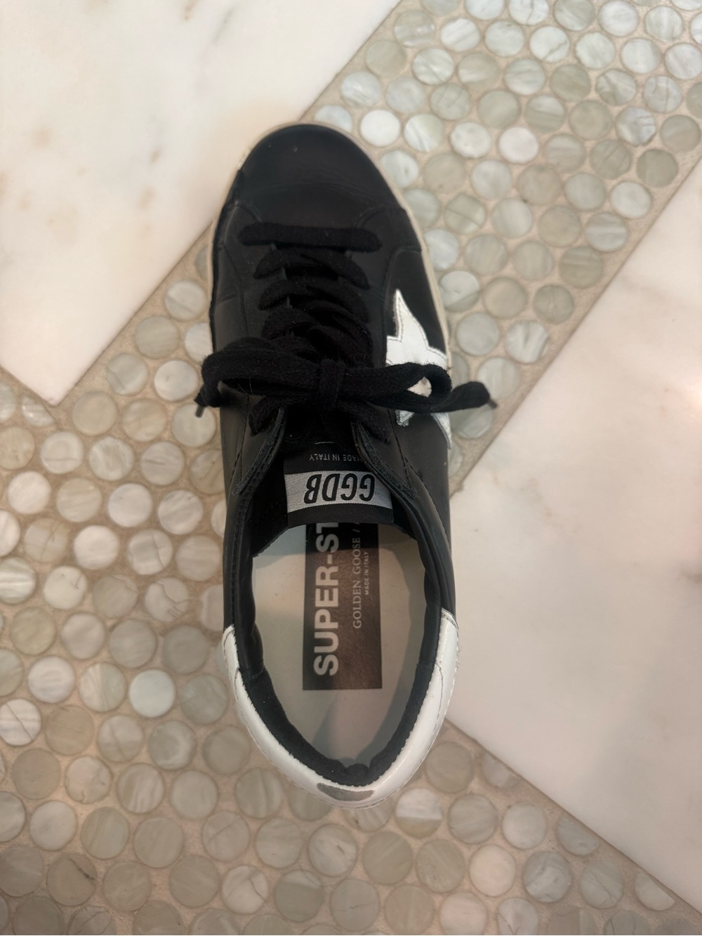 Golden Goose Women’s Leather Superstar Sneakers with White Star - Picture 2 of 7